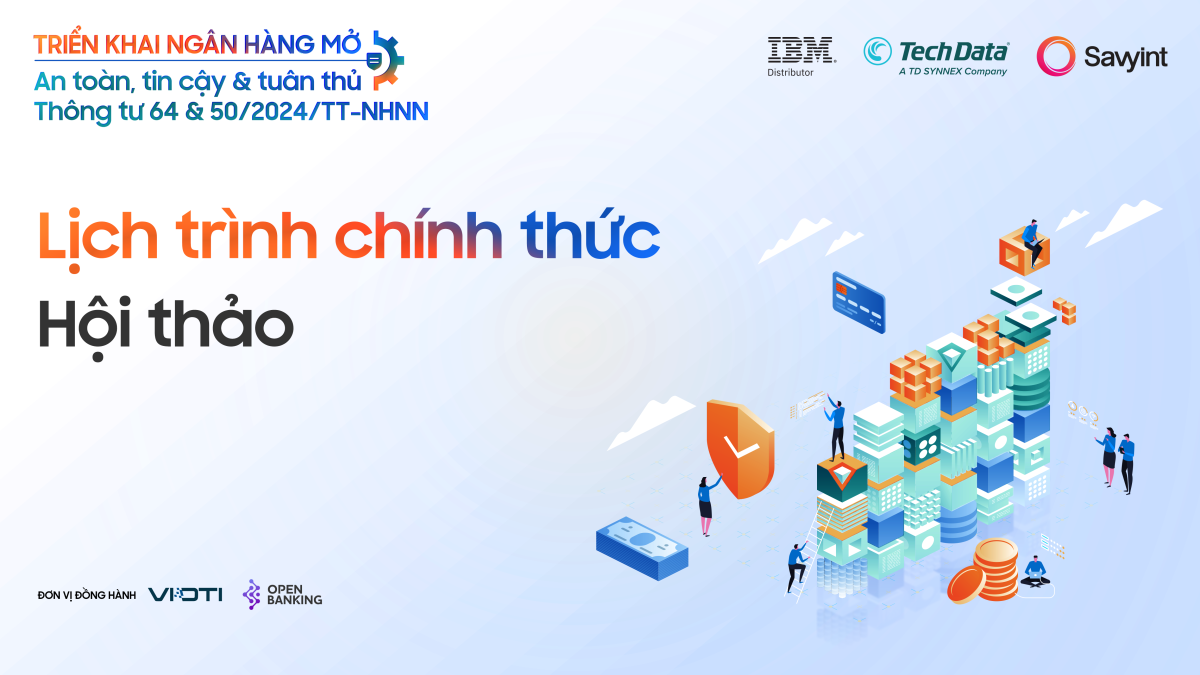 lịch trình chính thức hội thảo